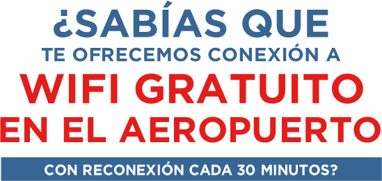 WiFi en el Aeropuerto